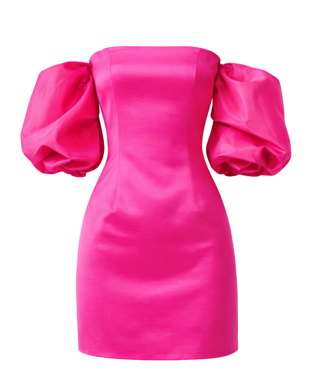 IRA by Irini Charalampous, @irathebrand online shop fashionable ready-to-wear womenswear brand dress HELENA colour fuchsia high heels Cyprus Greece