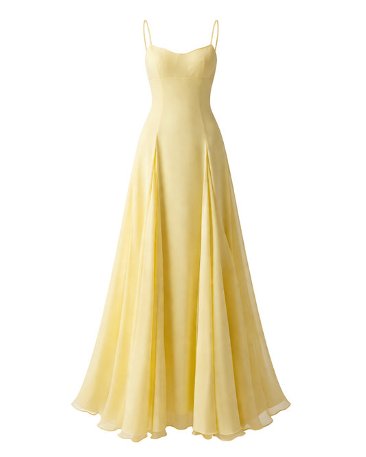 IRA by Irini Charalampous, @irathebrand online shop fashionable ready-to-wear womenswear brand SENA maxi dress in butter yellow color. Shop online from Cyprus and Greece.